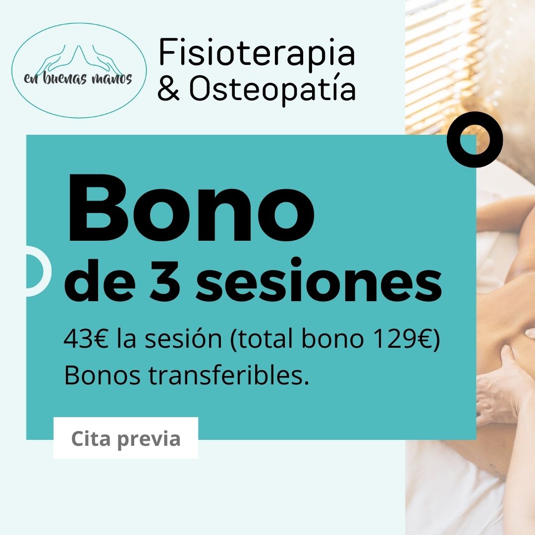 Bono 3 sesiones masaje En buenas manos